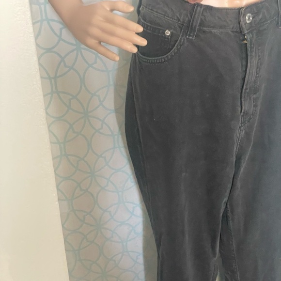 Black Flare Wide Leg Jeans in good condition - Picture 3 of 7